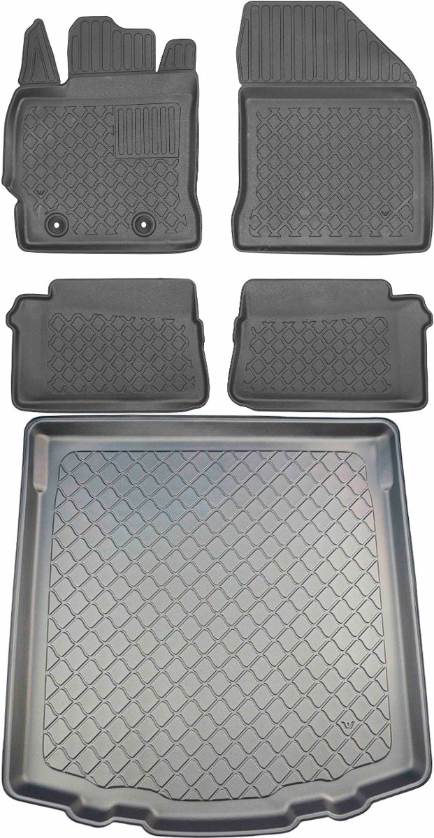 Toyota Auris II Kombi od 07.2013-12.2018r. Bagażnik ARISTAR 193374G + Dywaniki ARISTAR 603374