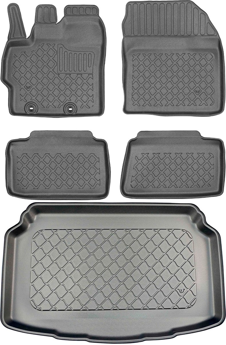 Toyota Yaris IV XP210 Hatchback od 09.2020r. Bagażnik ARISTAR 193392G + Dywaniki ARISTAR 603393