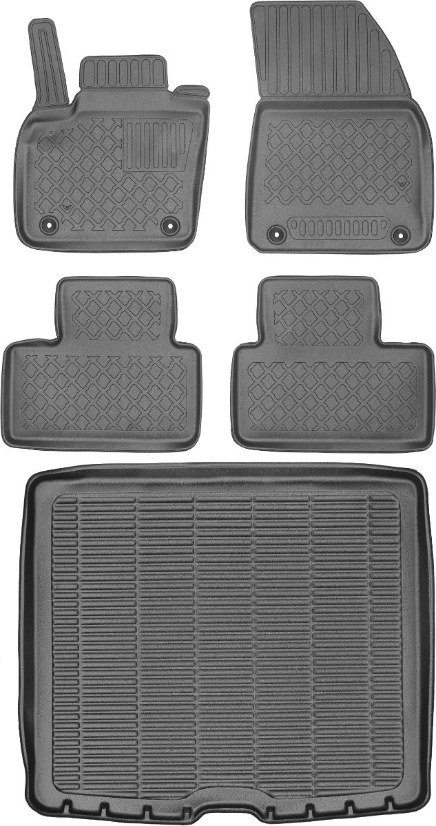 VolVo XC40 CrossoVer 2018- Bagażnik MAX-DYWANIK 912204 + Dywaniki ARISTAR 602595