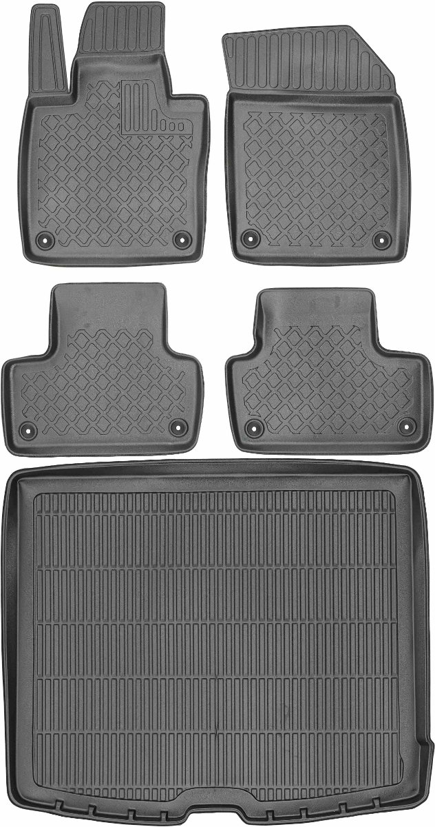 VolVo XC60 SUV 2017- Bagażnik MAX-DYWANIK 912205 + Dywaniki ARISTAR 602594