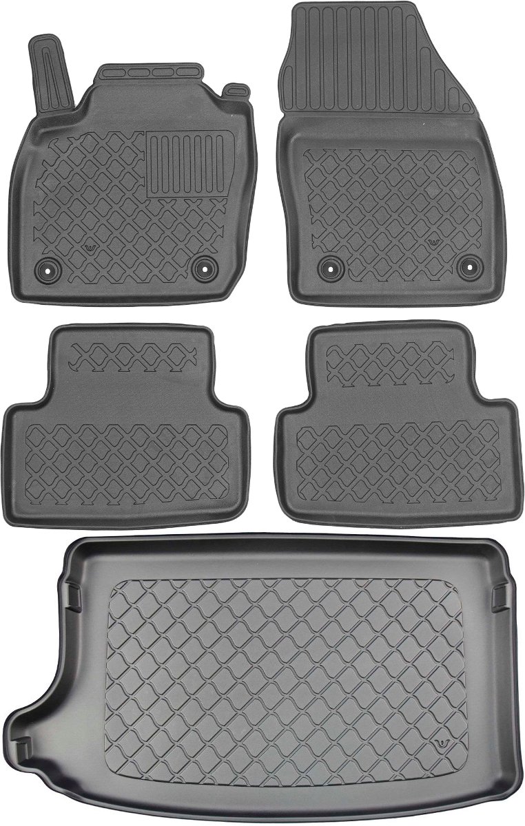 Volkswagen T-Cross CrossoVer od 04.2019r. Bagażnik ARISTAR 193429G + Dywaniki ARISTAR 603429