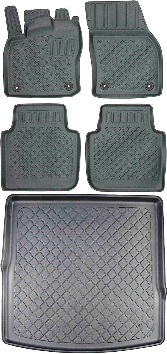 Volkswagen Tiguan Allspace SUV od 11.2016r. Bagażnik ARISTAR 193422G + Dywaniki ARISTAR 603293