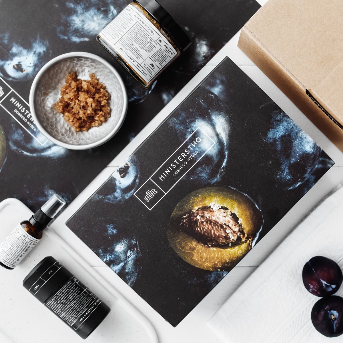 - Ministerstwo Dobrego Mydła  SET Śliwka  1 zestaw