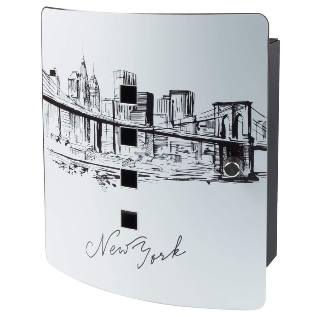 BURG-WÄCHTER Skrzynka na klucze z grafiką Skyline NY BURG-WÄCHTER