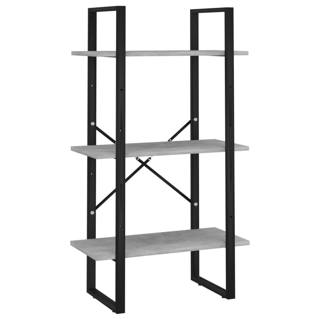 vidaXL Regał szarość betonu 60x30x105 cm płyta wiórowa 806511