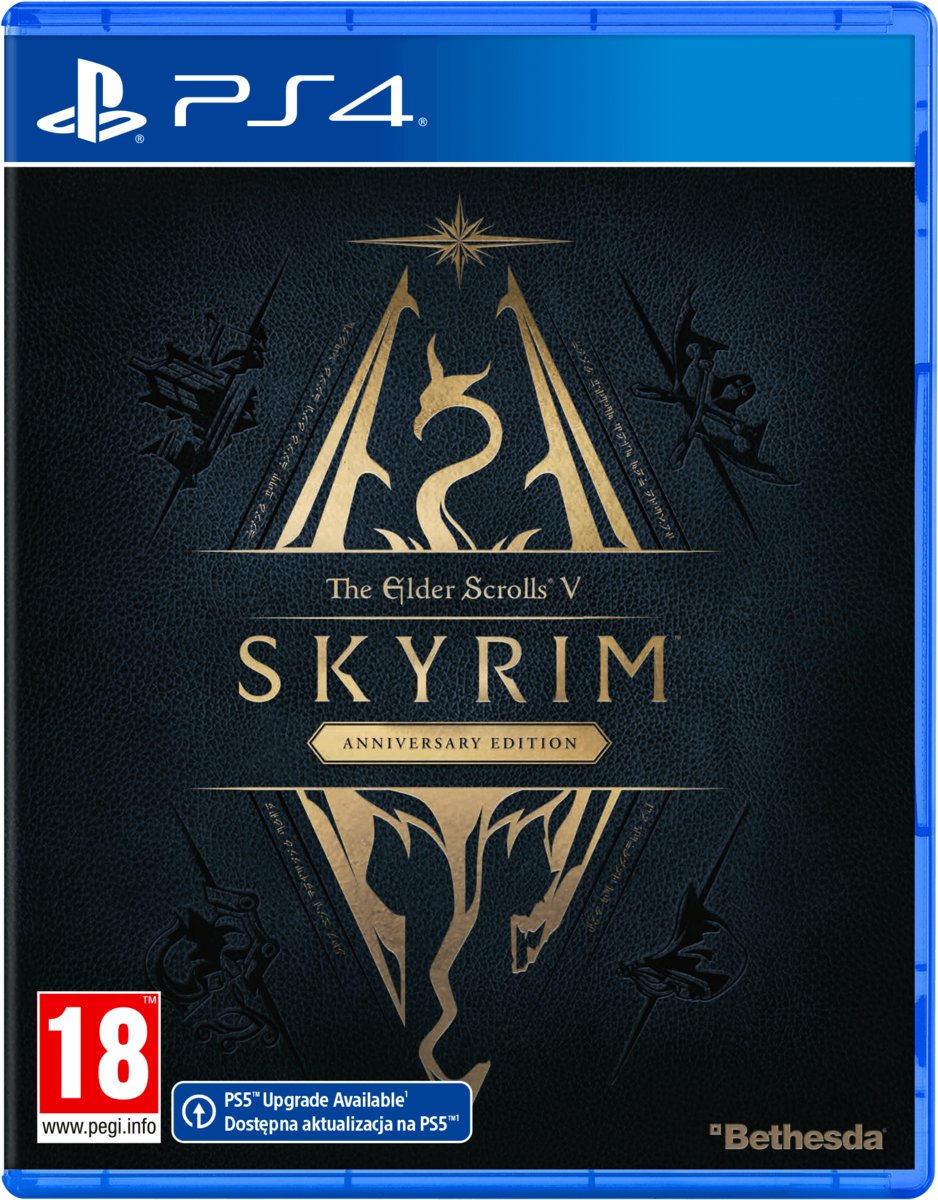 Zdjęcia - Gra Bethesda The Elder Scrolls V Skyrim Anniversary Edition PL/ENG  // WYSYŁ (PS4 + PS5)