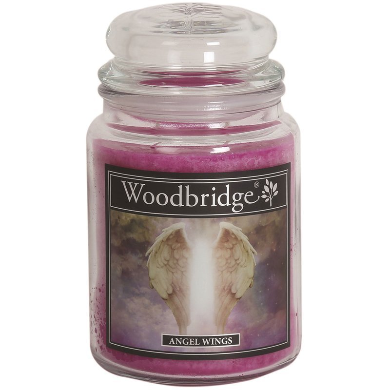 Woodbridge świeca zapachowa w słoju duża 2 knoty 565 g - Angel Wings