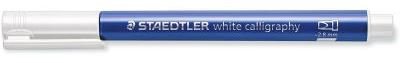 Staedtler, Pisak metaliczny Metallic Calligraphy, Biały, 2,8 mm