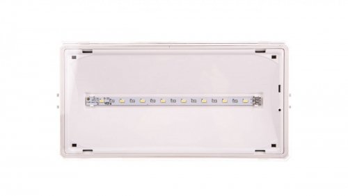 AWEX Oprawa awaryjna EXIT IP65 LED 1W 125lm 3h dwuzadaniowa biała ETE/1W/C/3/SA/X/WH