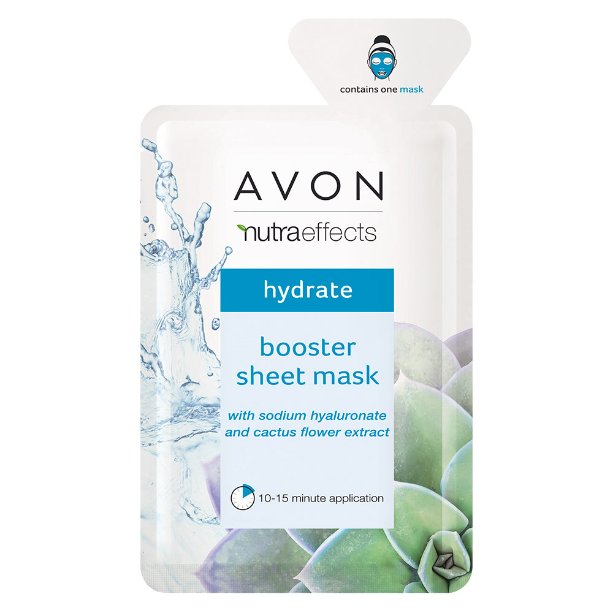 Avon Maska płacie Silnie nawilżająca hialuronowym