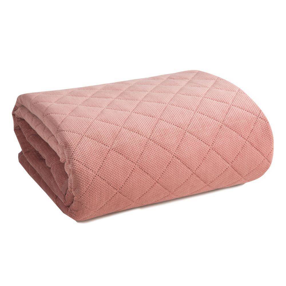 Eurofirany Euro Firany Narzuta 170 x 210 Milo Różowy 1222793