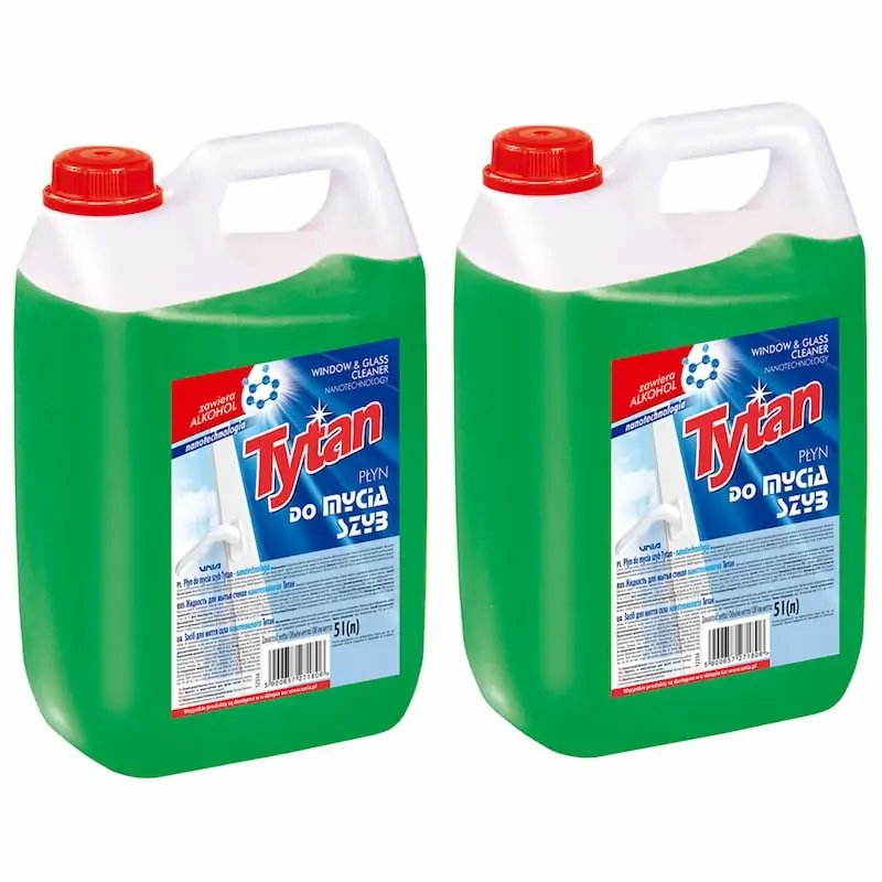 Płyn Do Mycia Szyb Nanotechnologia Tytan10L Promo