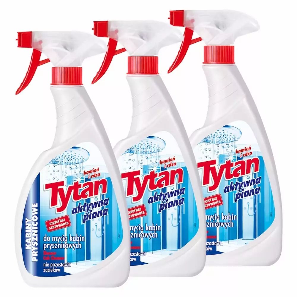 Płyn Do Mycia Kabin Prysznicowych Tytan 3X500G Mix