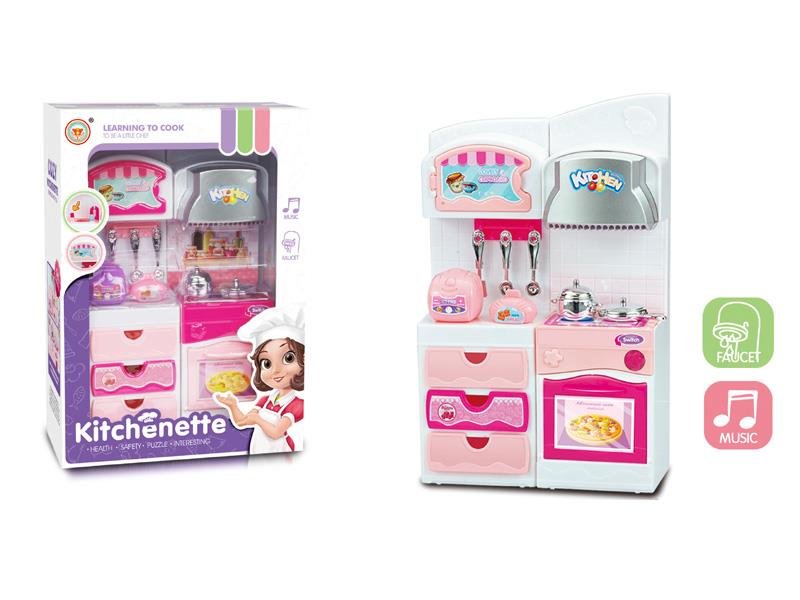 Zdjęcia - Lalka Icom Kuchenka Dla  30 Cm.Ze Światłem I Dźwiękiem 