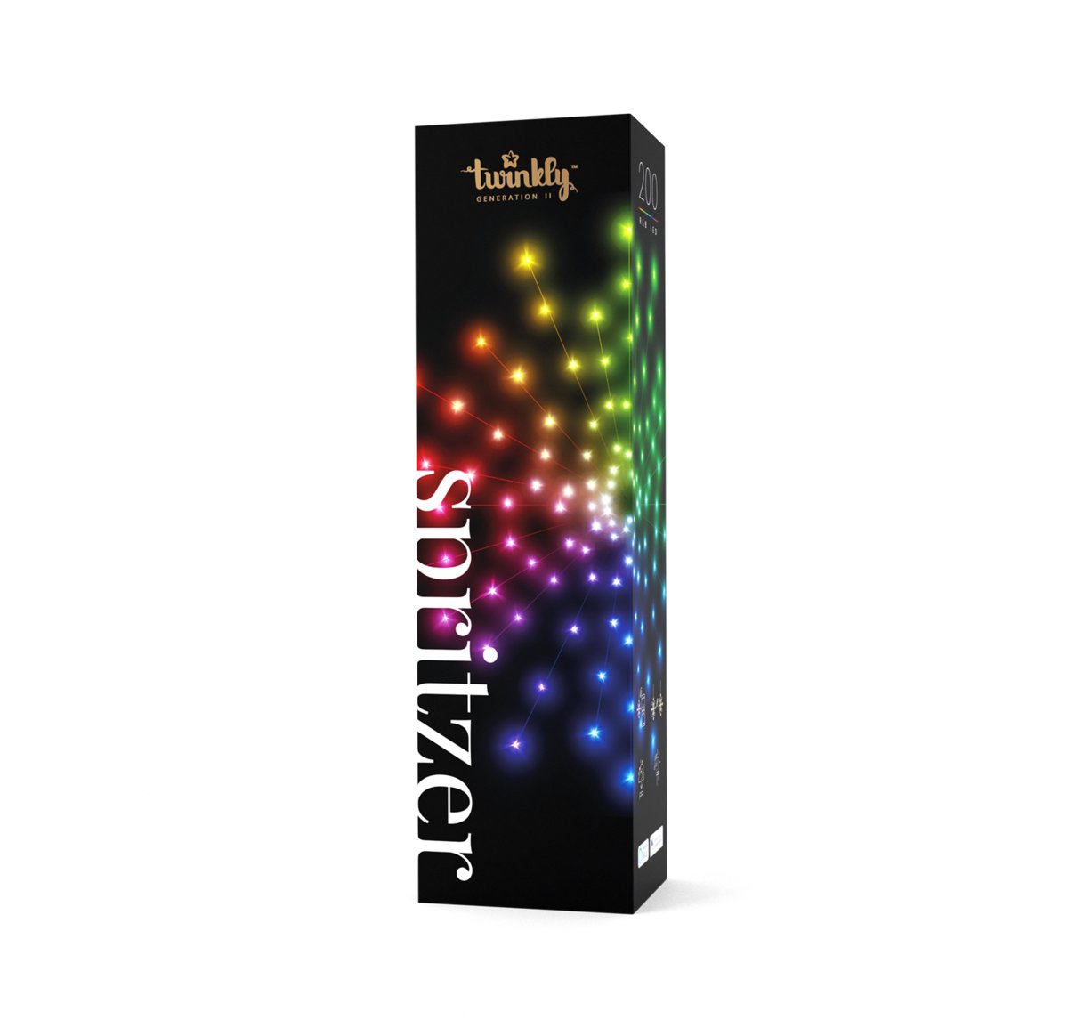 TWINKLY Lampa dekoracyjna LED Twinkly Spritzer RGB