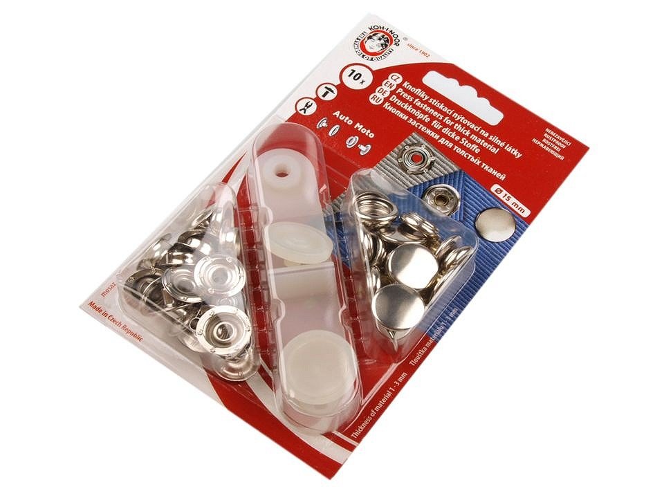 Import Napy srebrne fi 15 mm 23021546