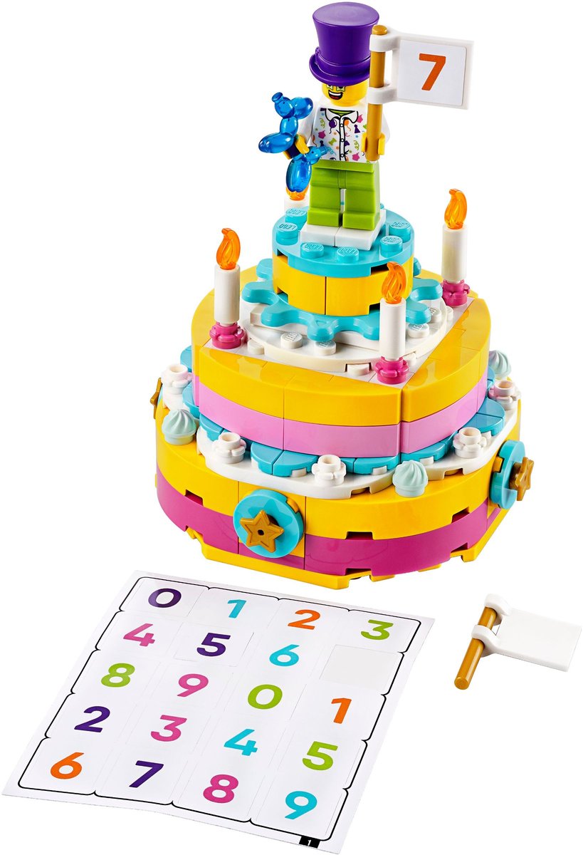 LEGO Okolicznościowe Zestaw urodzinowy 40382