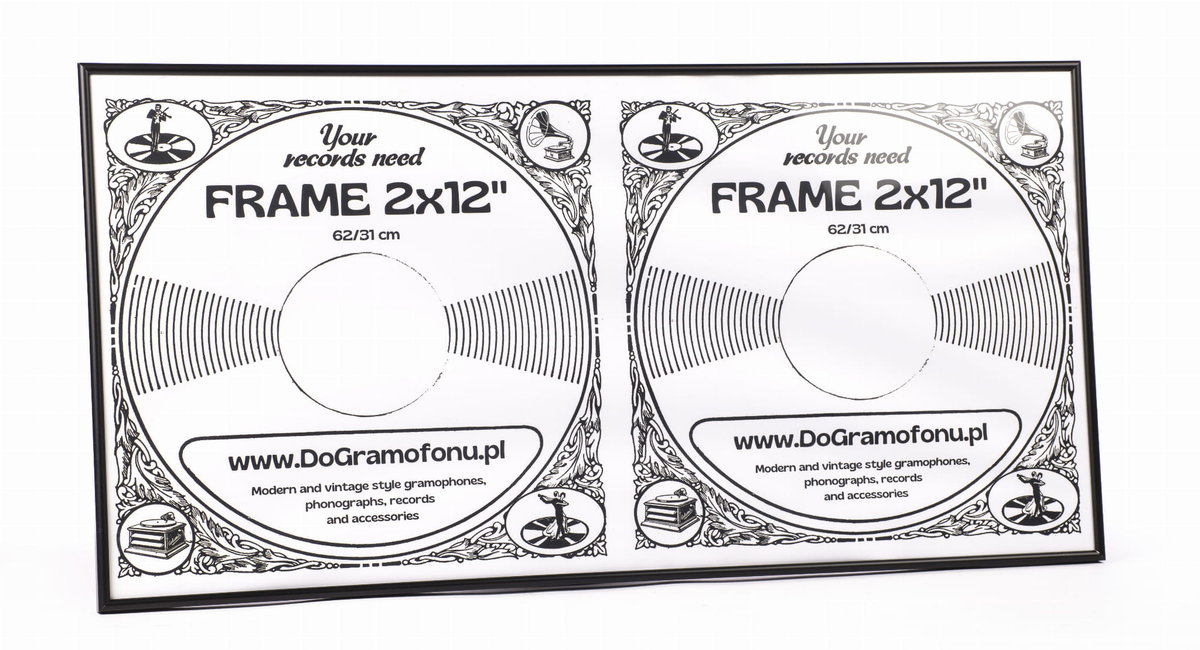 Ramka na podwójną płytę winylową 2x 12