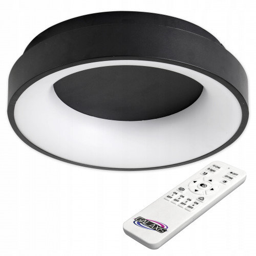 LVT Żyrandol, lampa LED Galaxis Phoenix 60W 230V 3000K-6500K czarny + pilot 4259