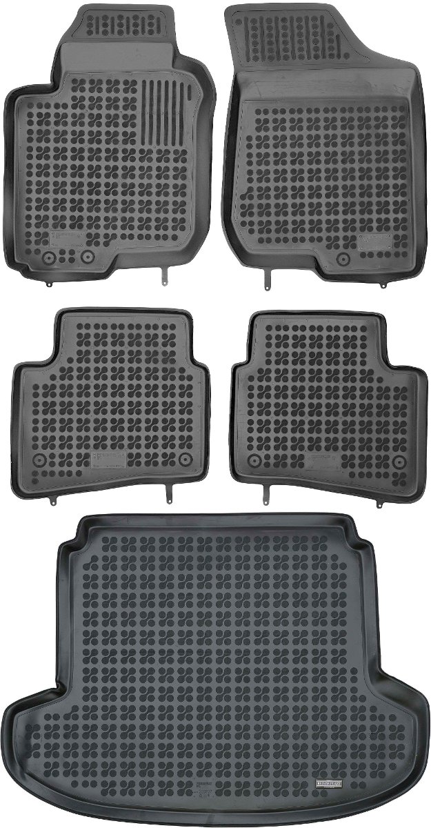 Kia Ceed I Kombi od 2006-2012r. Bagażnik REZAW 230727 + Dywaniki REZAW 201001