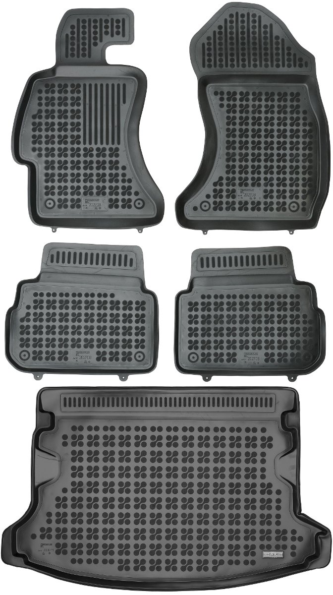 Subaru XV II CrossoVer od 2017r. Bagażnik REZAW 233011 + Dywaniki REZAW 202708