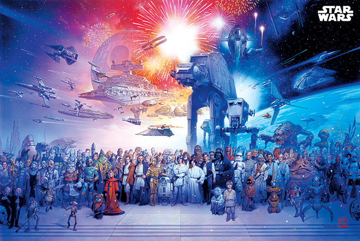 GBeye Star Wars (Complete Cast) - plakat FP2344