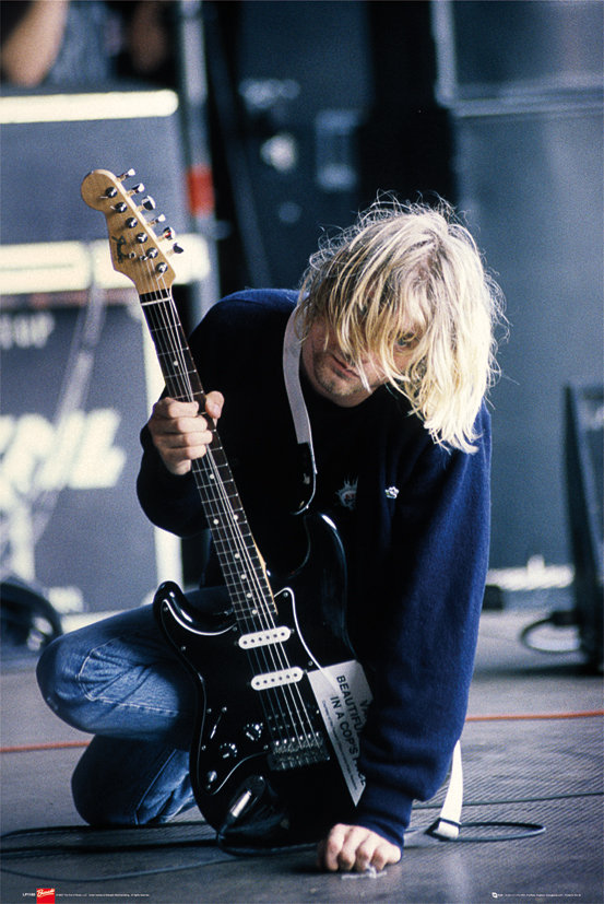 GBeye Kurt Cobain (gitara) - plakat LP1160
