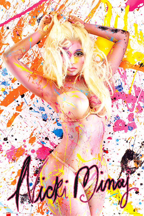 GBeye Nicki Minaj Paint - plakat LP1549