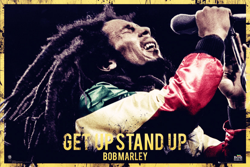 Bob Marley - Get Up Stand Up - plakat 91,5x61 cm