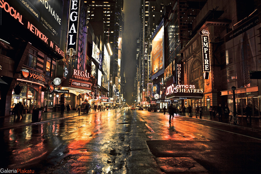 Reinders Manhattan 42nd Street 2 - plakat HR23212