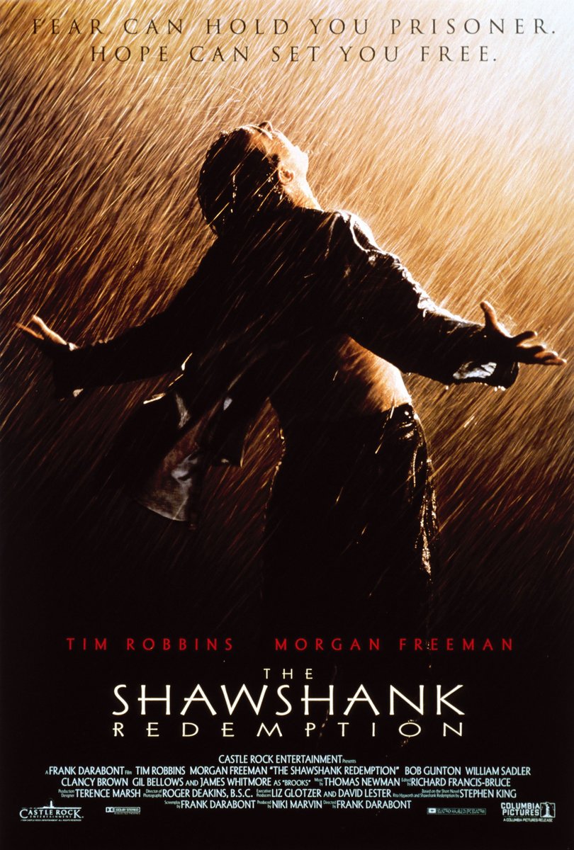 Closeup Skazani na Shawshank - Tim Robbins, Morgan Freeman - plakat NW0045