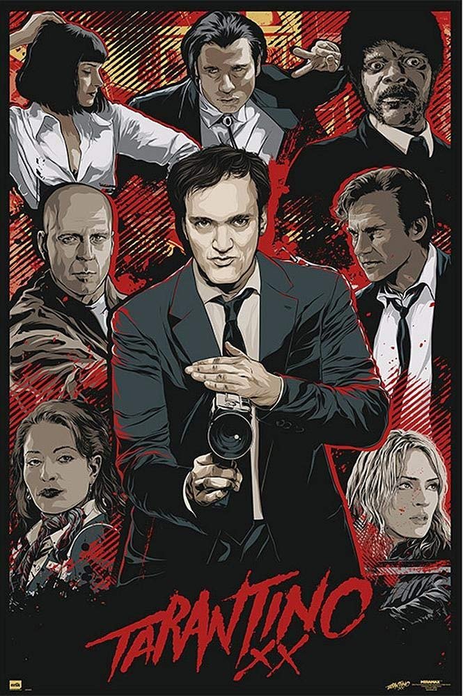 Close, Plakat, CLOSE, Quentin Tarantino xx Kultowe Filmy, 61x91,5 cm