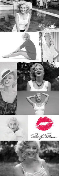 Marilyn Monroe Kolaż - plakat DP0489