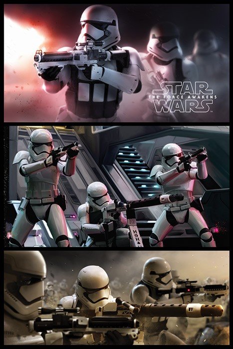 Pyramid Posters Star Wars The Force Awakens Stormtrooper - plakat PP33663