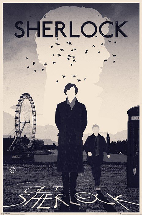 Pyramid Posters Sherlock - Londyn - plakat PP33666