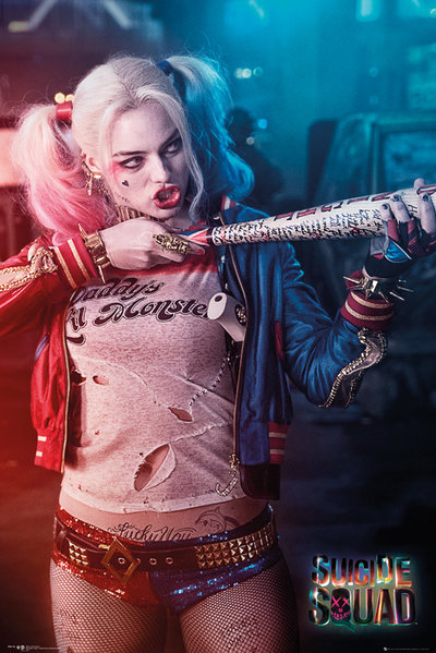 Plakat, Legion Samobójców Harley Quinn, 61x91,5 cm