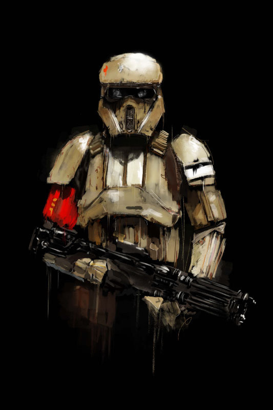 Plakat, Star Wars Gwiezdne Wojny Szturmowiec, 40x50 cm