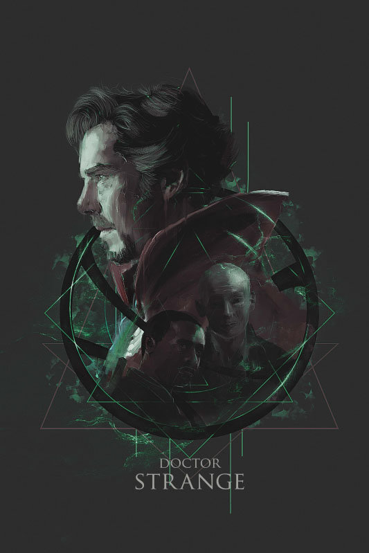 Plakat, Doctor Strange, 50x70 cm