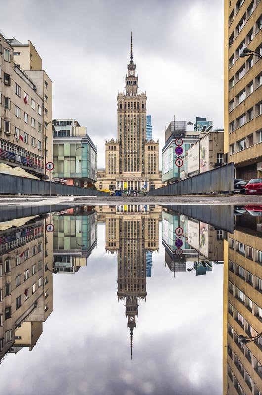 Plakat, Pałac Kultury w Lustrze, 70x100 cm