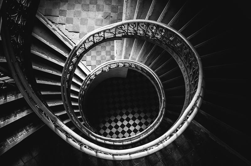 Plakat, Schody, 40x30 cm