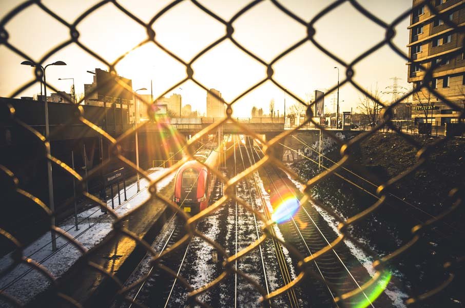 Plakat, Warszawa W Stronę Słońca, 40x30 cm