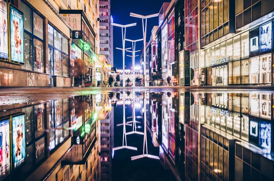 Plakat, Warszawa Pasaż Wiecha, 70x50 cm