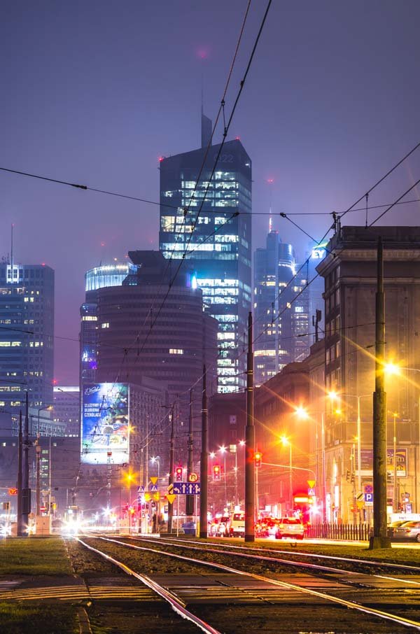 Plakat, Warszawa City, 61x91,5 cm