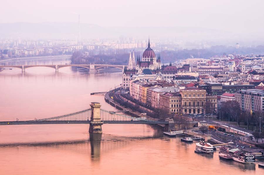 Plakat, Budapeszt Parlament, 50x40 cm