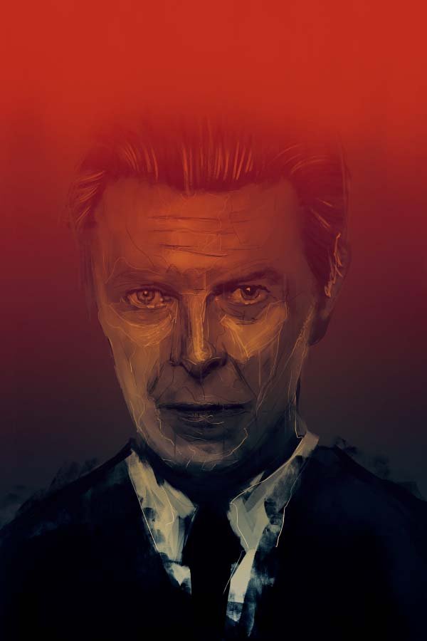 Plakat, David Bowie, 50x70 cm
