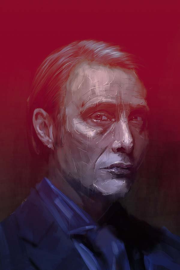 Plakat, Mads Mikkelsen, 30x40 cm