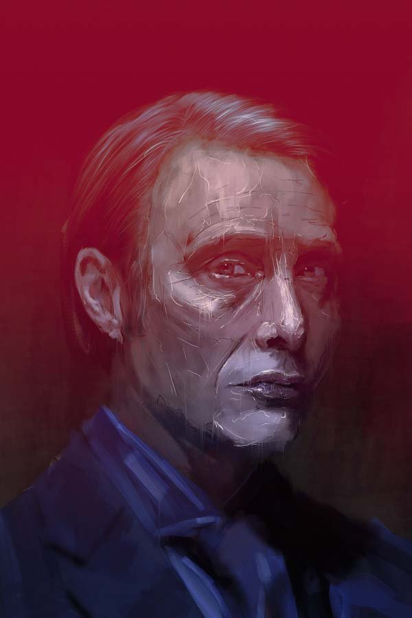 Plakat, Mads Mikkelsen, 40x50 cm