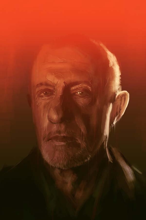 Plakat, Jonathan Banks, 50x70 cm