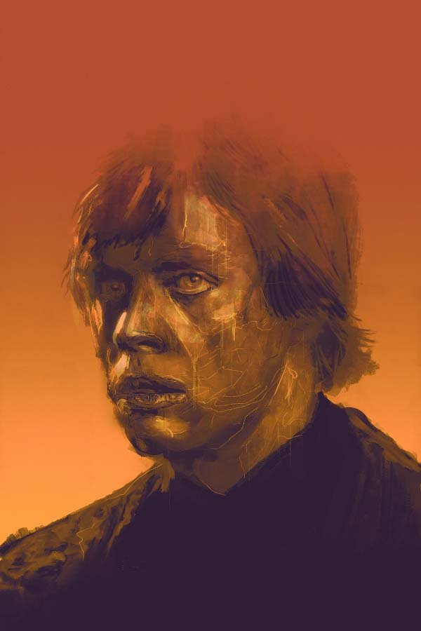 Plakat, Mark Hamill, 50x70 cm