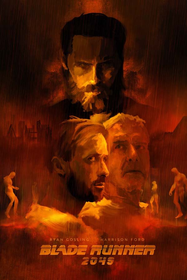 Plakat, Blade Runner 2049 Bohaterowie, 50x70 cm